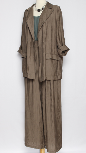 КОСТЮМ БРЮЧНЫЙ "ДВОЙКА ВИСКОЗА" кофе р.50-54