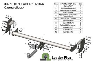 ТСУ Leader Plus для Hyundai Tucson (2015 - 2018), H226-A