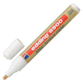 Маркер лаковый для мебели (paint marker) EDDING 8900, ретуширующий, 1,5-2 мм, нитро-основа, бук, E-8900/617