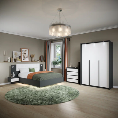 Зеркало Мишель, антрацит