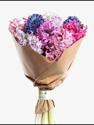 Букет из 9 гиацинтов