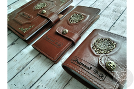 Декоративная фурнитура и украшения для кожаных блокнотов и ежедневников