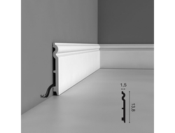 Напольный плинтус из дюрополимера Orac Decor коллекция Axxent SX138