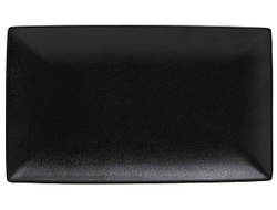 Блюдо прямоугольное Икра черная, 34,5х19,5 см