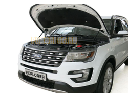 Амортизаторы капота, 2 шт. АвтоУпор для Ford Explorer V / V рестайлинг / V рестайлинг 2 2010-2015 / 2015-2017 / 2017-
