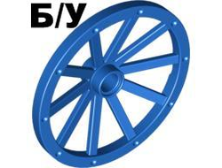! Б/У - Wheel Wagon 43mm, Blue (33211 / 4129867 / 4240787) - Б/У
