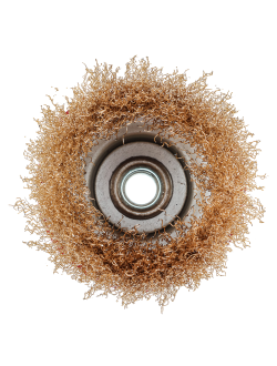 ЕРМАК Щетка металл. для УШМ 100мм/М14 (чашка), 3 штуки