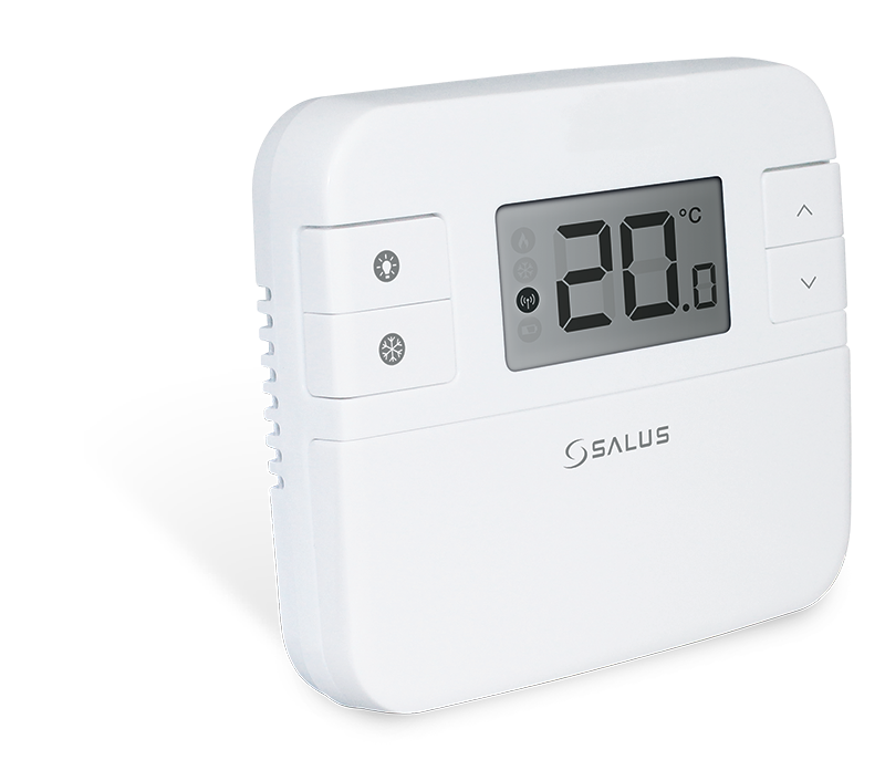 Купить комнатный термостат Salus программатор для газового котла RT310  проводной недельный цена в Украине
