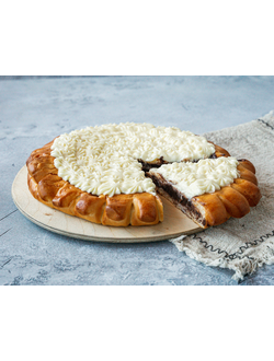 Пирог черемуховый со сливками (480 г)