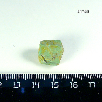 Бирюза натуральная (необработанная) Казахстан арт.21783: 3,2г - 14*12*12мм