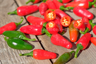 Перец острый Jalapeno Mini (Халапеньо Мини), 10 шт