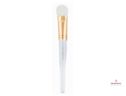 LevisSime Кисть Закругл, искусств.белый ворс, прозрачная пласт. ручка, длина 165мм арт.85334