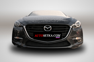 Premium защита радиатора для Mazda 3 (2016-2018)