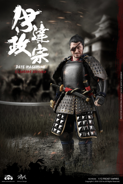 Самурай Датэ Масамунэ, фигурка 1/12 PALM EMPIRES DATE MASAMUNE (EXCLUSIVE EDITION) (PE007) COOMODEL
