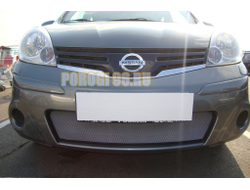 Защита радиатора Nissan Note 2009- chrome