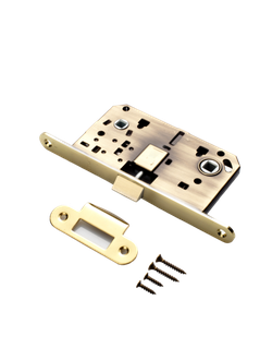 Защелка с пластиковым язычком Renz LB 96 PL B латунь