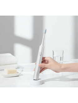 Электрическая зубная щетка Xiaomi Mijia Sonic Electric Toothbrush T302 MES608 Silver