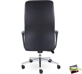 Кресло UTFC Онтарио М-105 пластик/хром черный