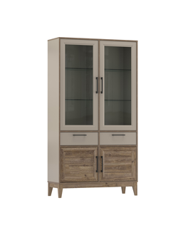 Шкаф витрина 75.02 Сарита со стеклом