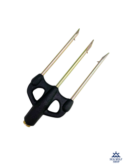 Наконечник Scorpena трезубый хромирован. 11х3,5см