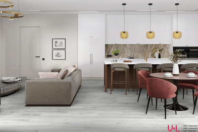 Кварцвиниловая плитка Damy Floor Family LVT Дуб Альпийский 1536-2-LVT