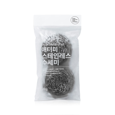 Нержавеющие железные мочалки Атоми (2 шт)