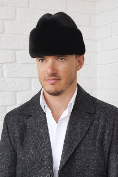 Пилотка "Джаз" норка натуральная