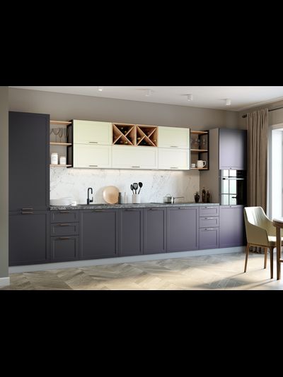 Кухня «Квадро» модульная кухня разные цвета