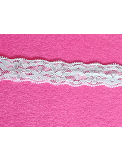 Кружевная тесьма стрейч, 24 мм, арт. H6619