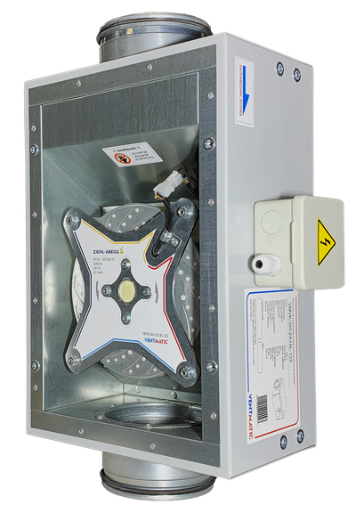 ВЕНТИЛЯТОР ШУМОИЗОЛИРОВАННЫЙ VMVK-SH-ZA19L-125