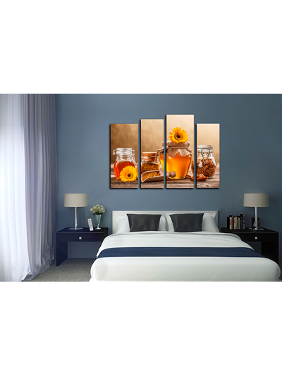 Модульная картина &quot;Медовый спас&quot;