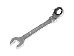 Ключ трещоточный комбинированный с шарниром 19 мм KING TONY 373019M