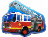 Шар (27&#039;&#039;/69 см) Фигура, Пожарная машина с лестницей, 1 шт.