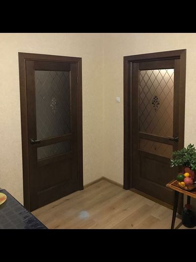 ЛАЙНДОР (УЛЬЯНОВСК)/ МОДЕЛЬ КАЛИНА-К/ ПОЛОТНО ОСТЕКЛЕННОЕ/ НАТУРАЛЬНЫЙ ШПОН ДУБА/ ТОН 45 (ДУБ НАТУРАЛЬНЫЙ РУСТИКАЛЬНЫЙ)