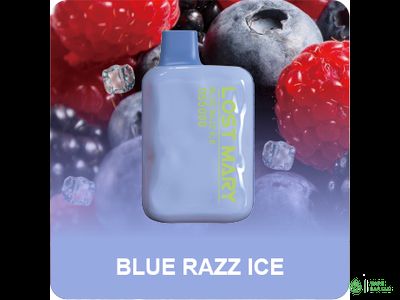 Одноразовая электронная сигарета LOST MARY OS4000, 2%, 11,5 мл, 650 мАч, 4000 затяжек (Blue Razz Ice)