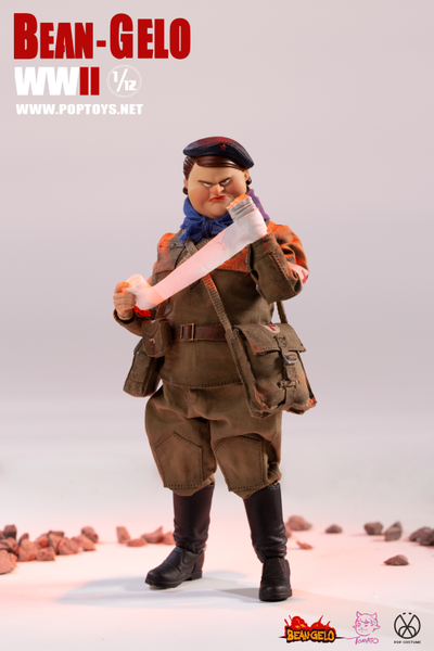 Медсестра Сюзанна - КОЛЛЕКЦИОННАЯ ФИГУРКА 1/12 Bean Gelo series - Nurse Susanna (BGS021) - POPTOYS