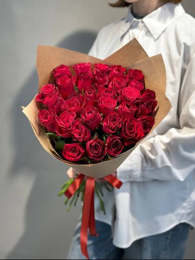 31 роза Кения PREMIUM