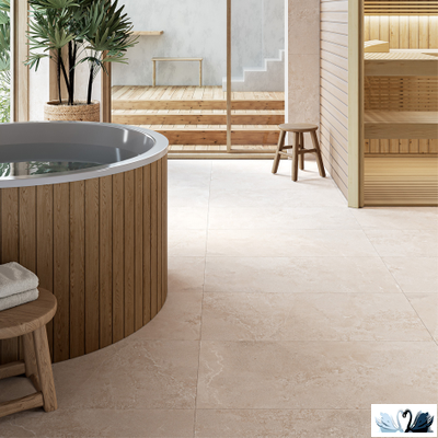Керамогранит Staro Антислип Лаймстоун Крема\Antislip Limestone Crema 60x60 см матовый