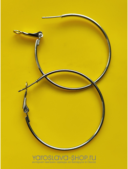 Модель: АЛ-268. Серьги-кольца.