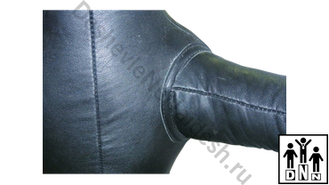 манекен борцовский кожа одноногий