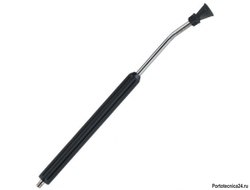 Удлинитель с термозащитой и форсункодержателем SF40, 500 мм; вход 1/4 ш.; выход 1/4"г изогнутый.нерж