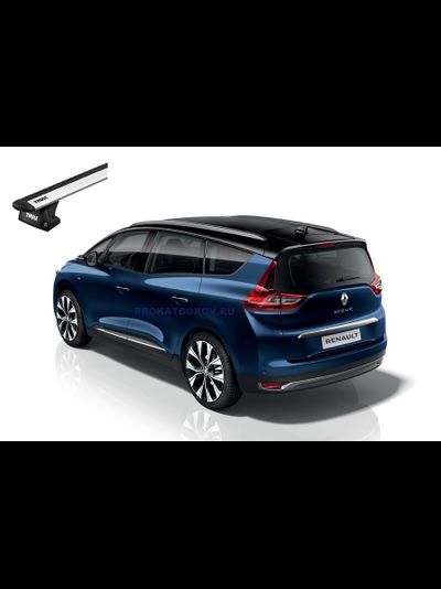Дуги THULE (EvoFlushRail) для RENAULT Grand Scenic (Mk. IV)