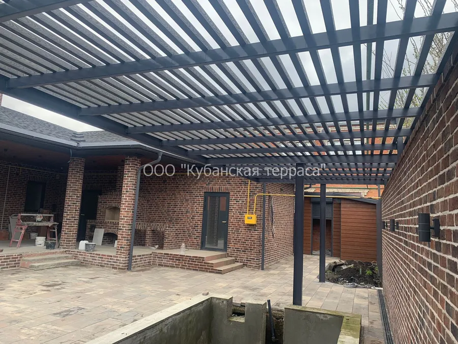 Пергола металл и композит