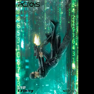 Тринити (Керри-Энн Мосс, "Матрица") - КОЛЛЕКЦИОННАЯ ФИГУРКА 1/12 Trinity (PC025) - PCTOYS