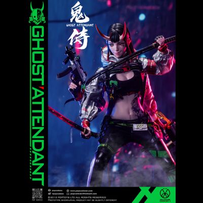ПРЕДЗАКАЗ - Девушка-киборг - Коллекционная ФИГУРКА 1/6 scale Ghost Attendant (GS-001) - POP COSTUME  ?ЦЕНА: 26900 РУБ.?