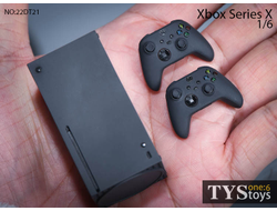 Консоль Xbox Series X - аксессуар для коллекционных фигур 1/6 - (22DT21) - TYStoys