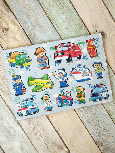 4 развивающих планшета "Познаем мир"