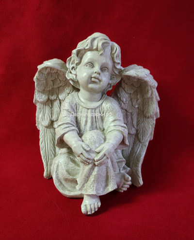Ангел  - символ добра и чистоты 28*27см   1,8кг    полистоун Россия 2329/012773