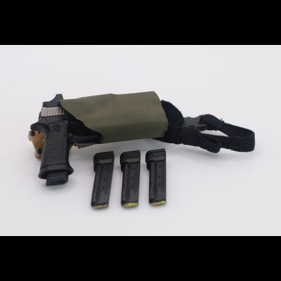 Пистолет с кобурой и подсумками под магазины - 1/6 (26062R) - Easy&amp;Simple