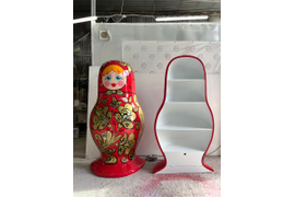 Большая матрешка из стеклопластика